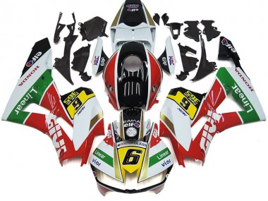 Acquista Carena Moto Honda CBR1000RR 2012-2016 - Bianco Rosso Giallo Verde Lineaar Viar 6