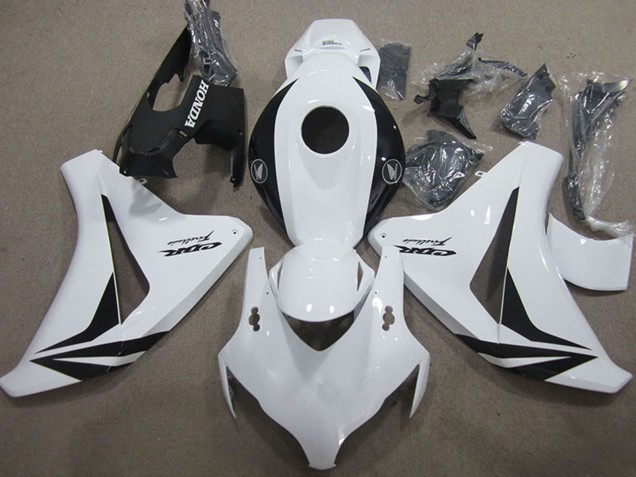 Acquista Carena Moto Honda CBR1000RR 2008-2011 - Bianco Nero Lucido Fireblade