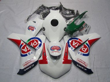 Acquista Carena Moto Honda CBR1000RR 2008-2011 - Bianco Rosso Blu Pata