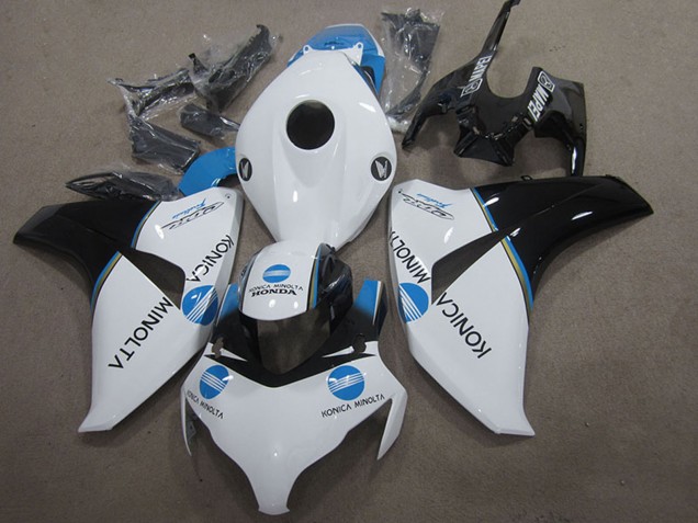 Acquista Carena Moto Honda CBR1000RR 2008-2011 - Bianco Blu Nero Lucido Konica Minolta