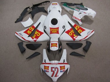 Acquista Carena Moto Honda CBR1000RR 2008-2011 - Bianco Rosso Giallo San Carlo 52