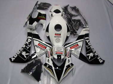 Acquista Carena Moto Honda CBR1000RR 2008-2011 - Bianco Nero Lucido DENSO Playboy