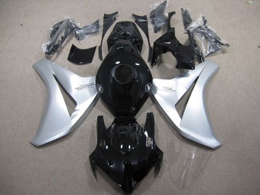 Acquista Carena Moto Honda CBR1000RR 2008-2011 - Argento Nero Lucido Fireblade