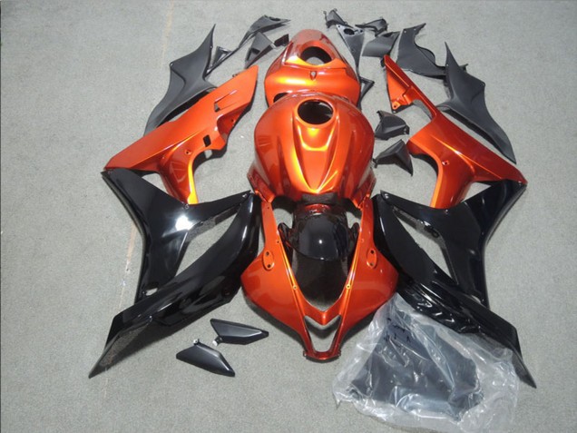 Acquista Carena Moto Honda CBR1000RR 2008-2011 - Arancia Nero Lucido