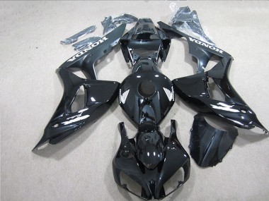 Acquista Carena Moto Honda CBR1000RR 2006-2007 - Nero Lucido Bianco Decals