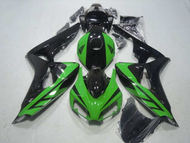 Acquista Carena Moto Honda CBR1000RR 2006-2007 - Verde Nero Lucido