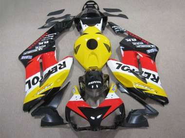 Acquista Carena Moto Honda CBR1000RR 2004-2005 - Giallo Bianco Rosso Nero Lucido Repsol