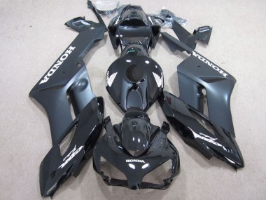 Acquista Carena Moto Honda CBR1000RR 2004-2005 - Nero Lucido Nero Opaco Bianco Decals