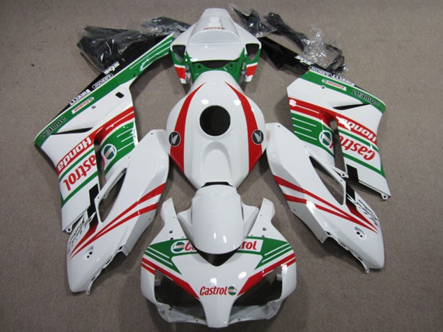 Acquista Carena Moto Honda CBR1000RR 2004-2005 - Bianco Rosso Verde Castrol