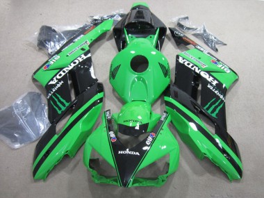 Acquista Carena Moto Honda CBR1000RR 2004-2005 - Verde Nero Lucido Mostro