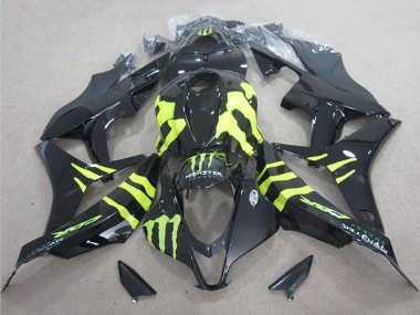 Acquista Carena Moto Honda CBR1000RR 2004-2005 - Nero Lucido Giallo Mostro