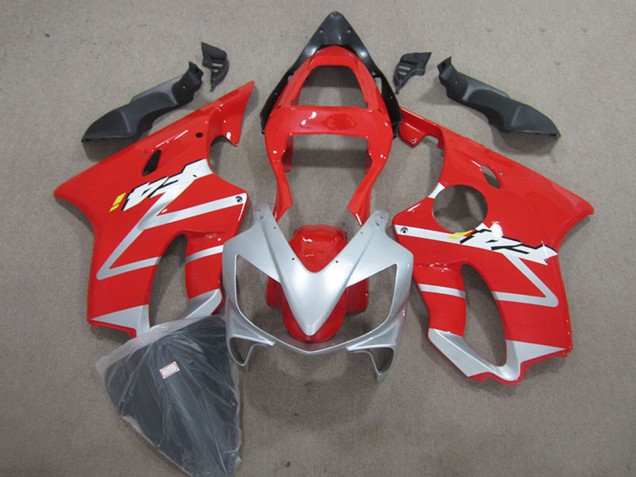 Acquista Kit Carena Moto ABS Honda CBR600 F4i 2001-2003 - Argento Rosso