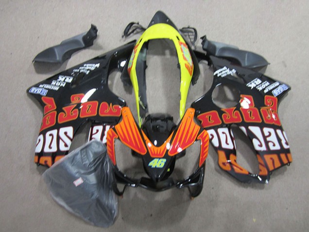 Acquista Carena Moto Honda CBR600 F4i 2004-2007 - Giallo Arancia Nero Lucido Rossi 46