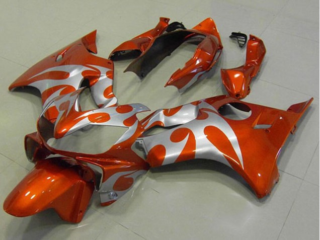 Acquista Carena Moto Honda CBR600 F4i 2004-2007 - Argento Arancia Fiamma