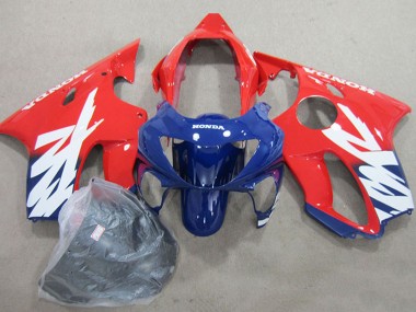 Acquista Carena Moto Honda CBR600 F4 1999-2000 - Rosso Blu Scuro