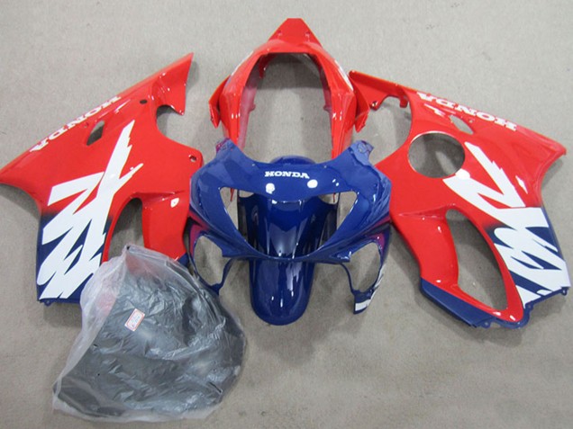 Acquista Carena Moto Honda CBR600 F4 1999-2000 - Rosso Blu Scuro