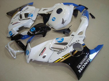 Acquista Carena Moto Honda CBR600 F3 1995-1996 - Bianco Blu Nero Lucido Konica Minolta