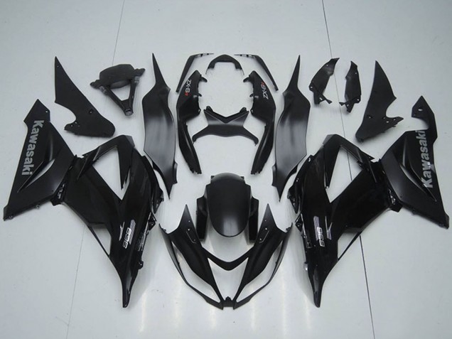 Acquista Kit Carena Moto ABS Kawasaki ZX6R 2013-2018 - Nero Opaco