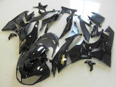 Acquista Carena Moto Kawasaki ZX6R 2013-2018 - Nero Lucido Oro Ninja