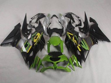 Acquista Carena Moto Kawasaki ZX6R 2019-2022 - Verde Giallo Argento Nero Opaco