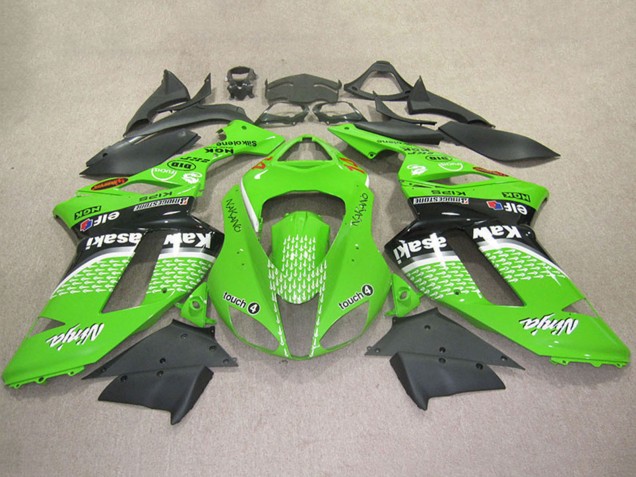 Acquista Carena Moto Kawasaki ZX6R 2007-2008 - Verde Touch4 4