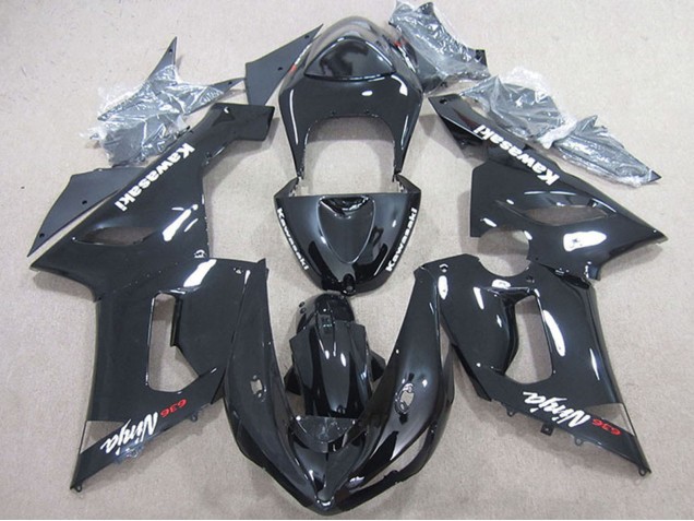 Acquista Carena Moto Kawasaki ZX6R 2005-2006 - Nero Lucido