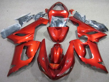 Acquista Carena Moto Kawasaki ZX6R 2005-2006 - Rosso
