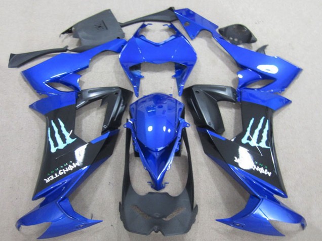 Acquista Carena Moto Kawasaki ZX10R 2008-2010 - Blu Nero Mostro