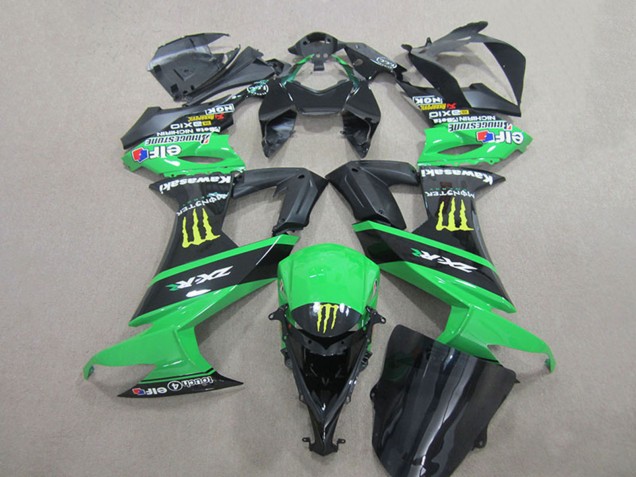 Acquista Carena Moto Kawasaki ZX10R 2008-2010 - Verde Nero Giallo Mostro