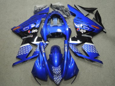 Acquista Carena Moto Kawasaki ZX10R 2004-2005 - Blu Touch4