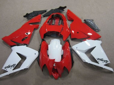 Acquista Carena Moto Kawasaki ZX10R 2004-2005 - Rosso Bianco Ninja