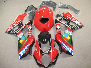 Acquista Carena Moto Suzuki GSXR 600 2004-2005 - Rosso Blu Verde Nero JOMO