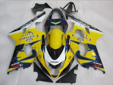 Acquista Carena Moto Suzuki GSXR 600 2004-2005 - Giallo Bianco Blu Corona Extra