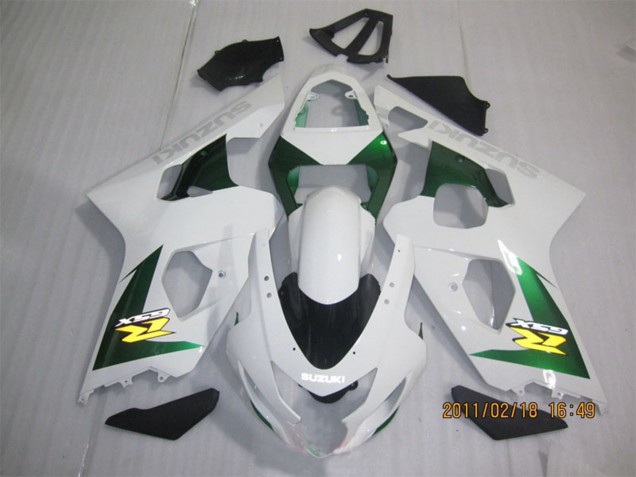 Acquista Carena Moto Suzuki GSXR 600 2004-2005 - Bianco Verde Giallo Nero