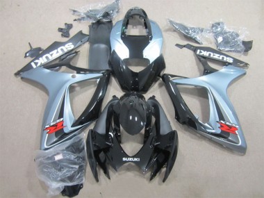 Acquista Carena Moto Suzuki GSXR 600 2006-2007 - Grigio Nero Lucido