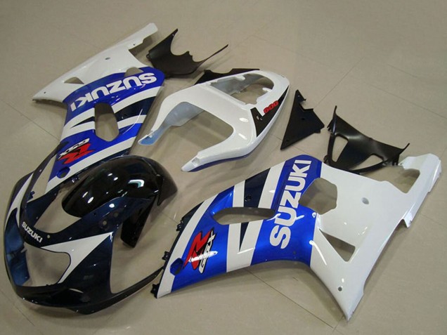 Acquista Carena Moto Suzuki GSXR 750 2001-2003 - Bianco Blu Nero Lucido Rosso