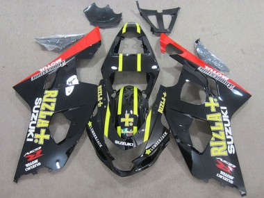 Acquista Carena Moto Suzuki GSXR 750 2004-2005 - Nero Rosso Giallo Rizla