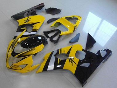 Acquista Carena Moto ABS Suzuki GSXR 750 2004-2005 - Giallo Argento Nero