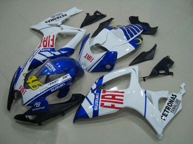 Acquista Carena Moto Suzuki GSXR 750 2006-2007 - Bianco Blu Rosso Fiat 46