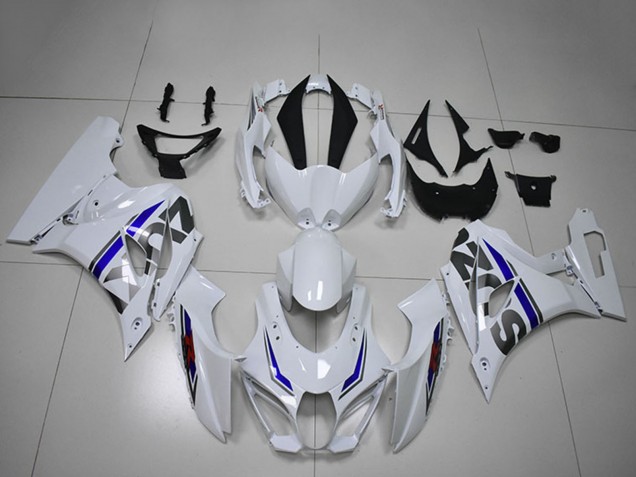 Acquista Carena Moto Suzuki GSXR 1000 2017-2024 - Bianco Blu