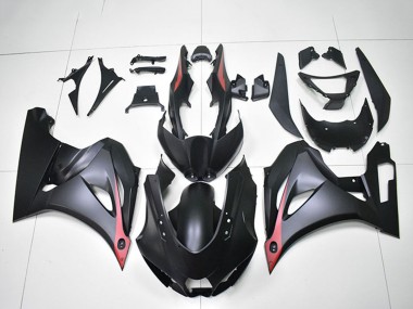Acquista Carena Moto Suzuki GSXR 1000 2017-2024 - Nero Opaco Rosso