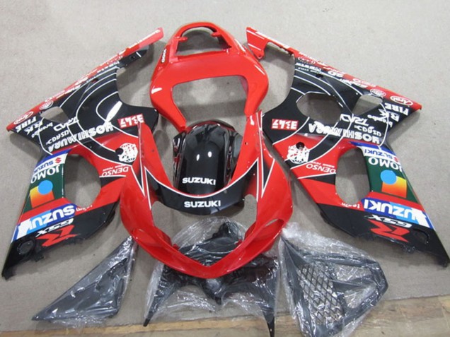 Acquista Carena Moto Suzuki GSXR 1000 2000-2002 - Rosso Nero Blu DENSO