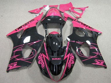 Acquista Carena Moto Suzuki GSXR 1000 2003-2004 - Rosa Nero