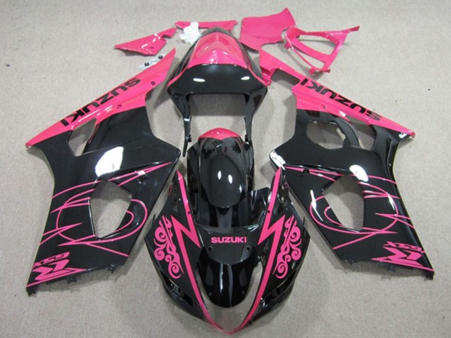 Acquista Carena Moto Suzuki GSXR 1000 2003-2004 - Rosa Nero