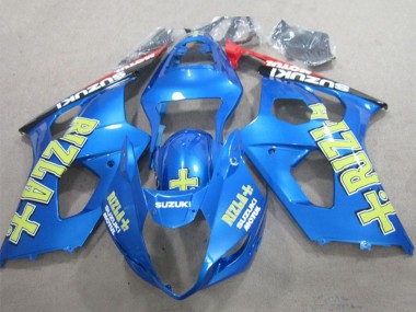 Acquista Carena Moto Suzuki GSXR 1000 2003-2004 - Blu Giallo Nero Rizla