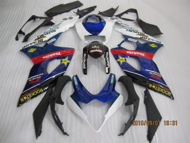 Acquista Carena Moto Suzuki GSXR 1000 2005-2006 - Blu Bianco Rosso Nero Rockstar