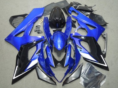 Acquista Carena Moto Suzuki GSXR 1000 2005-2006 - Blu Bianco Argento Nero