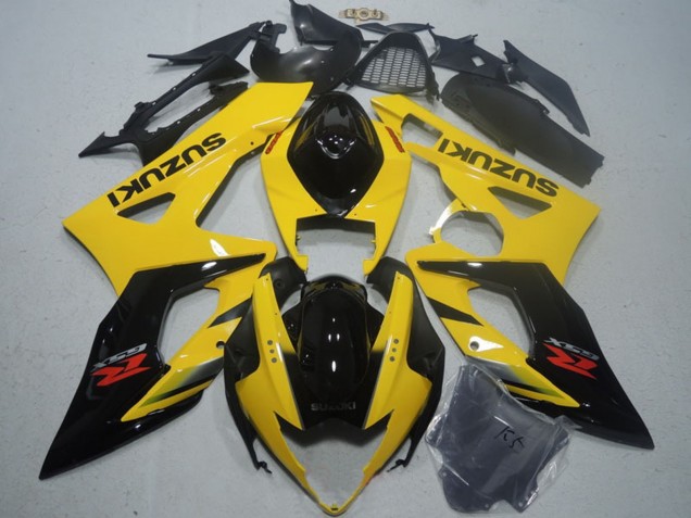 Acquista Carena Moto Suzuki GSXR 1000 2005-2006 - Giallo Nero Lucido
