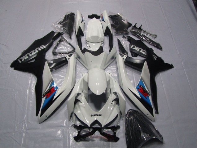 Acquista Kit Carena Moto Suzuki GSXR 1000 2007-2008 - Bianco Blu Nero Rosso