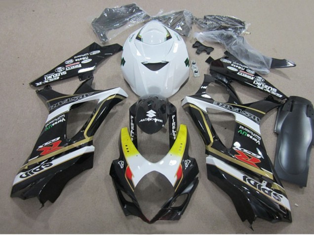 Acquista Carena Moto Suzuki GSXR 1000 2007-2008 - Bianco Giallo Rosso Nero